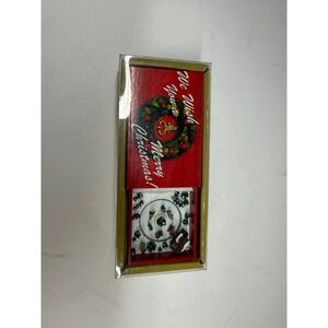 Gold Label Matchbox Melodies Animated Musicbx Wish You a Merry Christmas Skaters